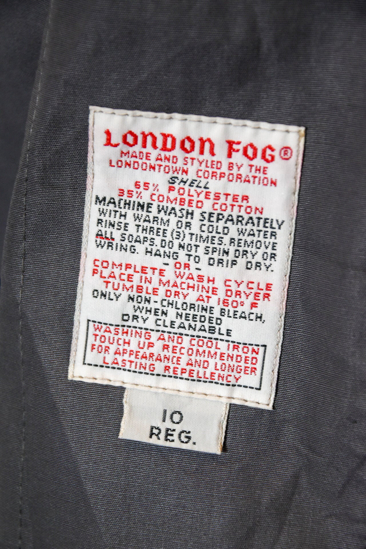 Vintage London Fog Trenchcoat- All season