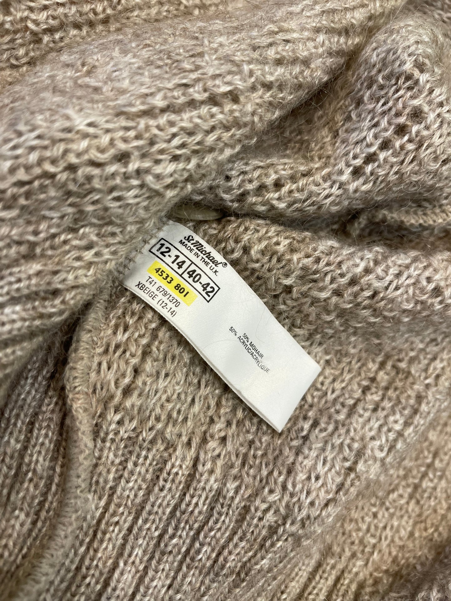 Double breasted vest mohairblend