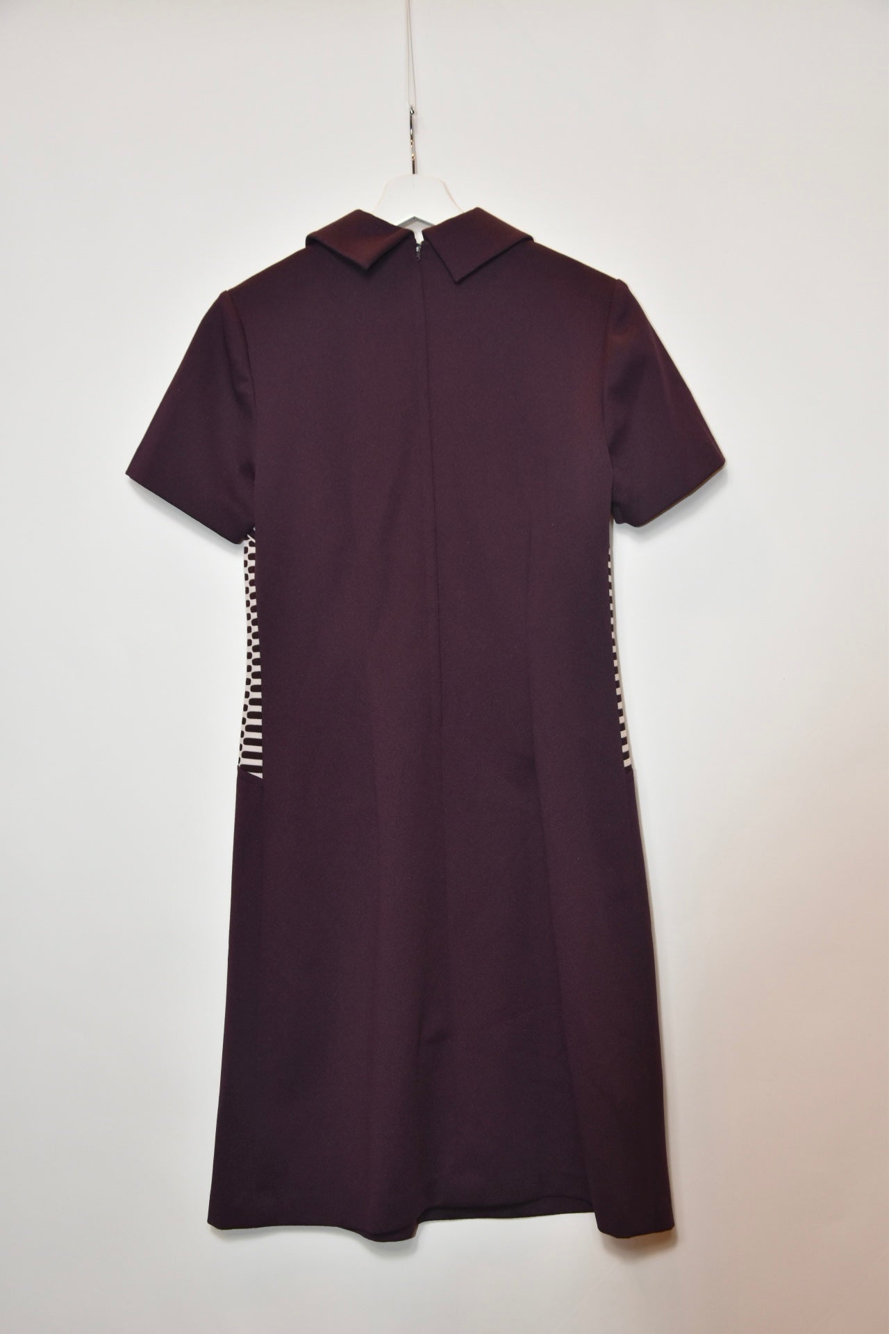 60s Jurkje - aubergine