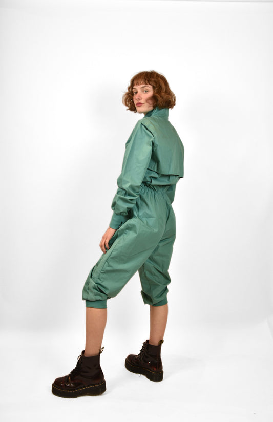 Vintage Pak, jumpsuit- blauw