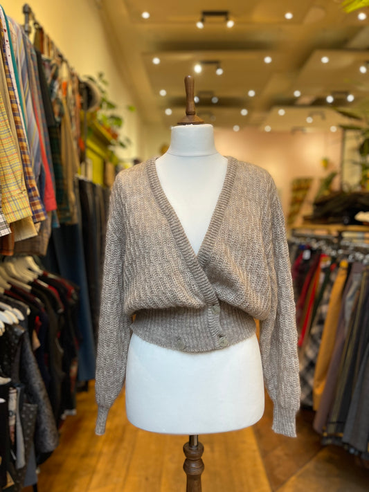 Double breasted vest mohairblend